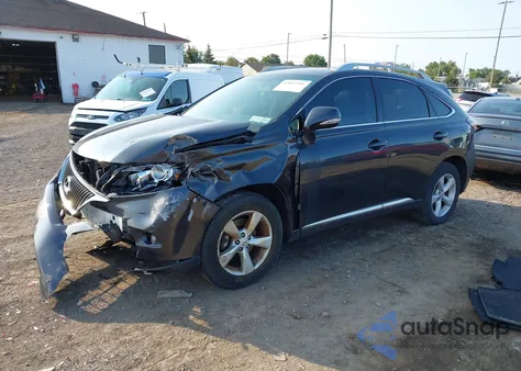 2010 Lexus Rx 350 z USA, uszkodzony, nr VIN 2T2BK1BA6AC016382
